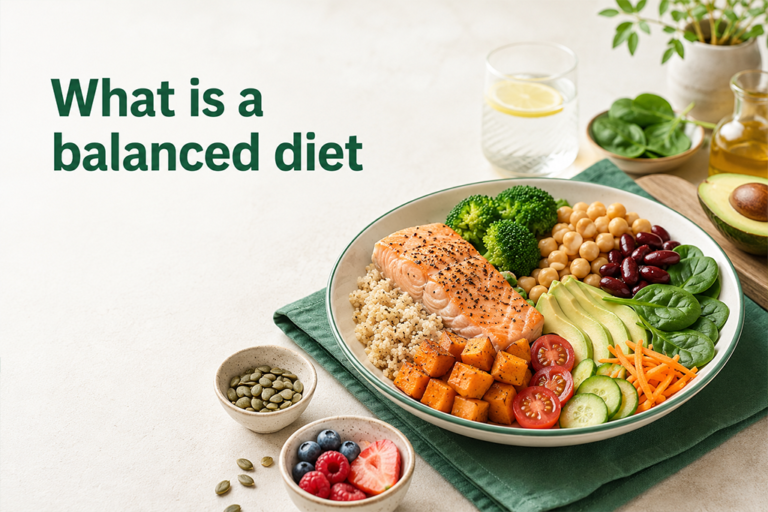 what a balanced diet is